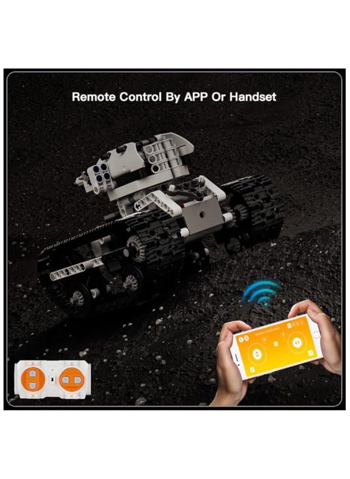 3-in-1 Robot Building Block Set, STEM Project robots, Remote control and APP control ideas, Planet Robot building models, gifts for boys and girls, ages 8 + (606+PCS) mould king 15046