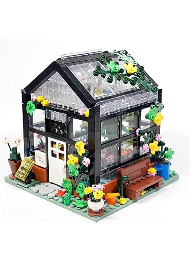 Flowers Store Building Blocks Set,Pet Bookstore Building Toy kit with Beautiful Gift Box 6-12 8-12 4-7 for Girls Boys 6-12 730PCS