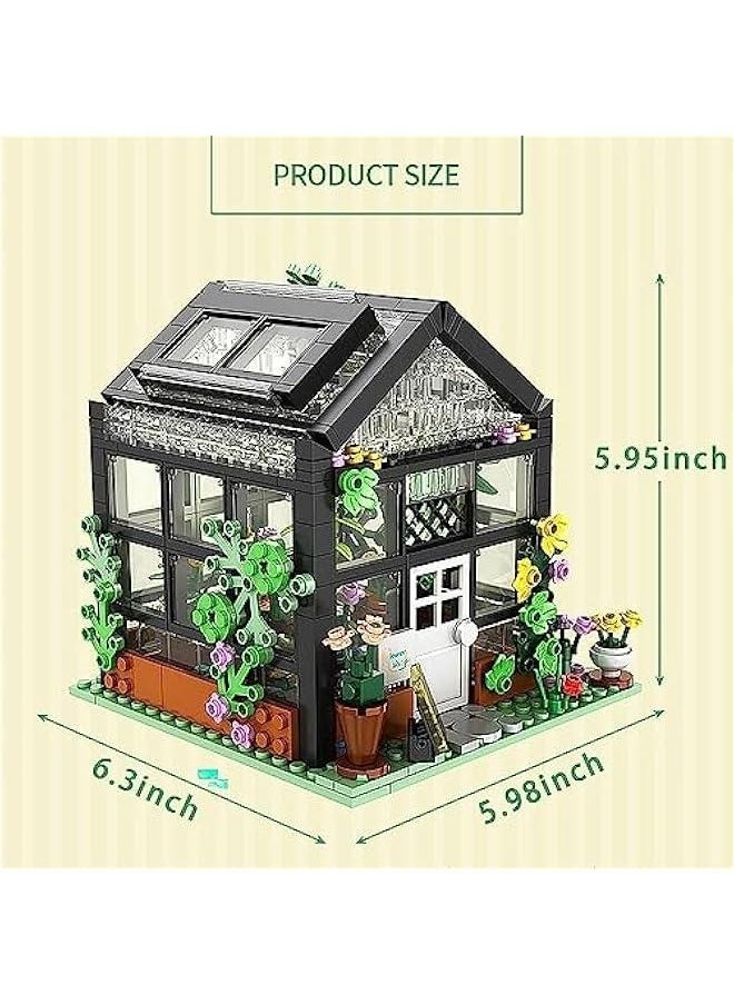 Flowers Store Building Blocks Set,Pet Bookstore Building Toy kit with Beautiful Gift Box 6-12 8-12 4-7 for Girls Boys 6-12 730PCS