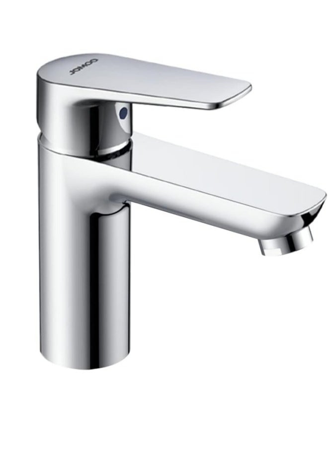 Bathroom Sink Faucet, Single Cold Basin Tap, Stylish Chrome Finish with Durable Design Wash Basin Taps