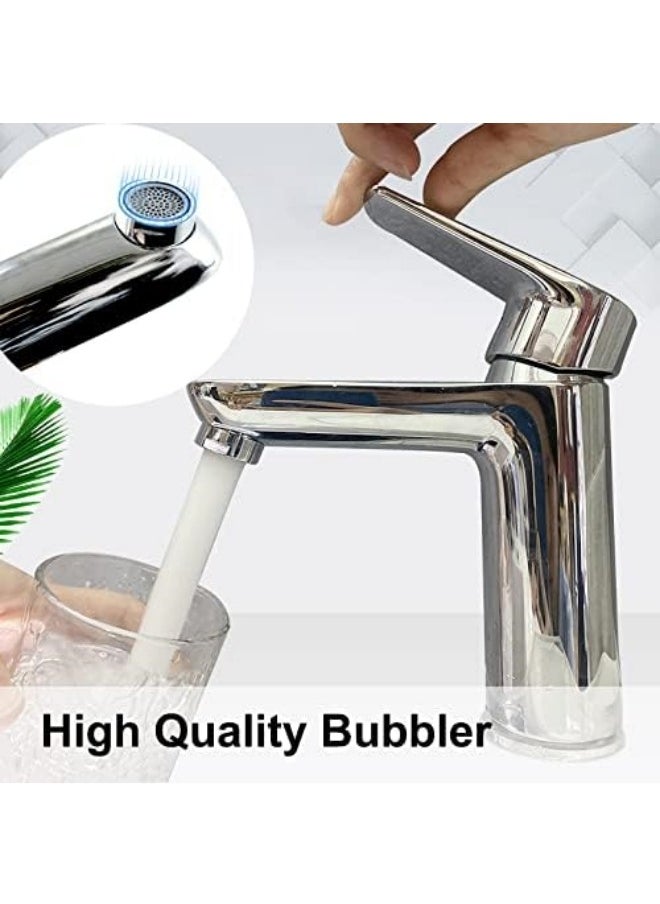 Bathroom Sink Faucet, Single Cold Basin Tap, Stylish Chrome Finish with Durable Design Wash Basin Taps