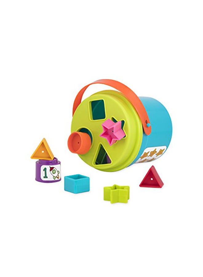 Educational Stacking Cu-Pack With Numbers And Shapes