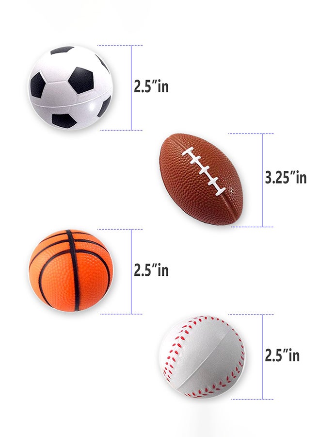 12-Piece Mini Sports Ball