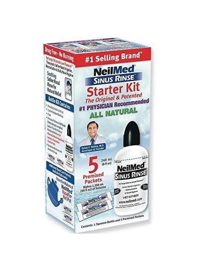 Sinus Rinse Starter Kit (Pack Of 2)