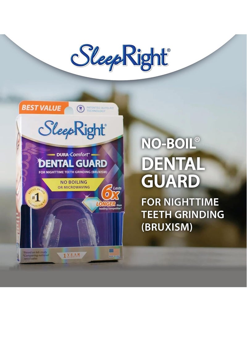 SleepRight Dura-Comfort Dental Guard – Mouth Guard To Prevent Teeth Grinding