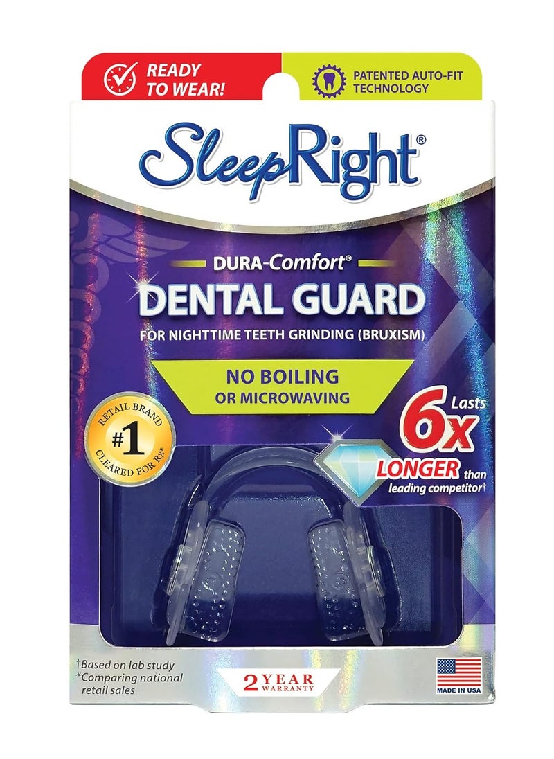 SleepRight Dura-Comfort Dental Guard – Mouth Guard To Prevent Teeth Grinding