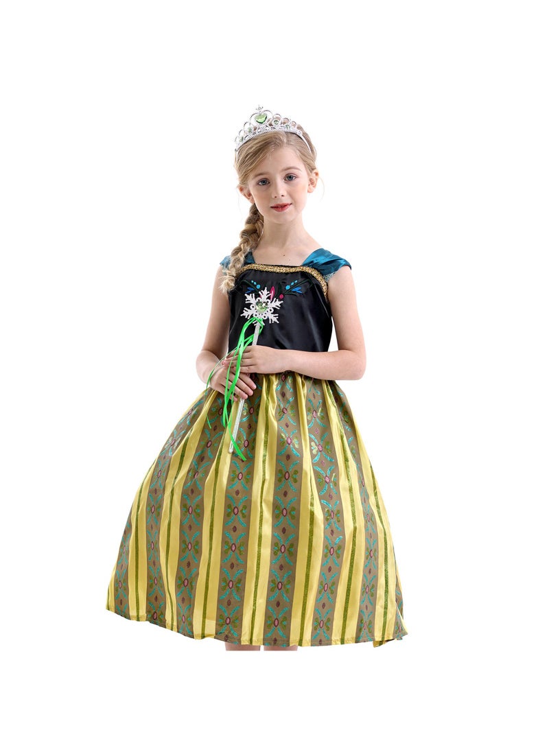 Princess Costume for Girls: Magical Dress-Up for Birthdays u0026 Parties Transform celebrations with this enchanting Princess Dress. Ideal for birthdays, and theme parties Suitable for 130cm