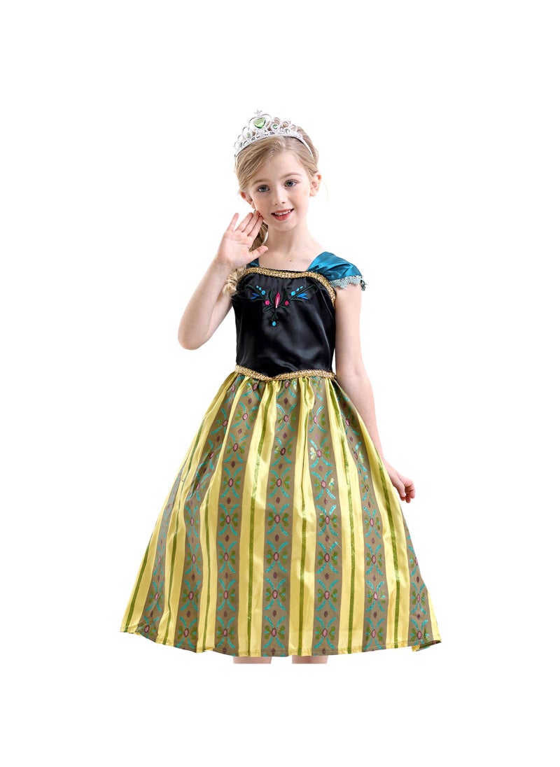 Princess Costume for Girls: Magical Dress-Up for Birthdays u0026 Parties Transform celebrations with this enchanting Princess Dress. Ideal for birthdays, and theme parties Suitable for 130cm