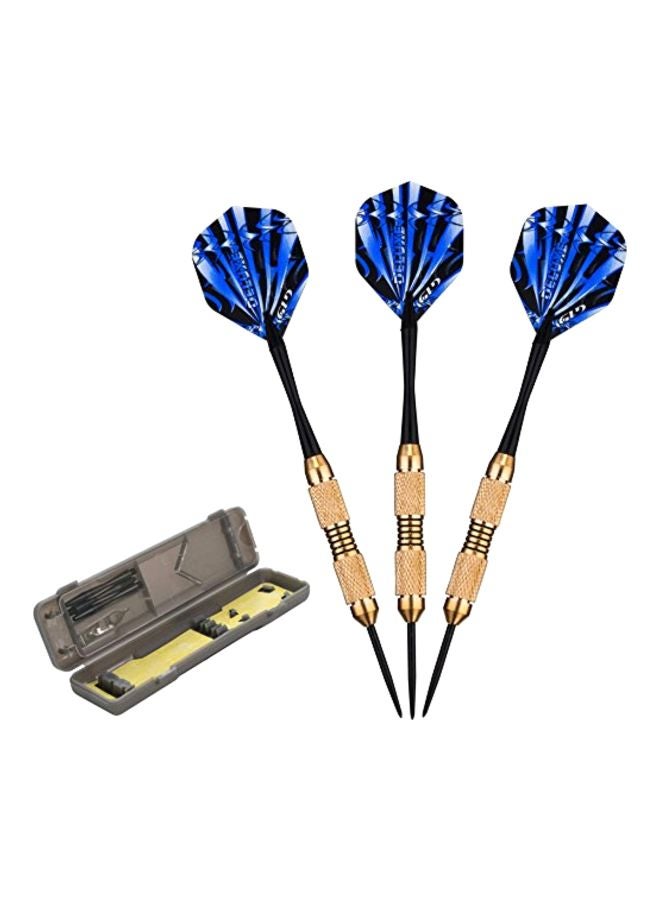 4-Piece Deluxe Steel Tip Dart With Storage Set