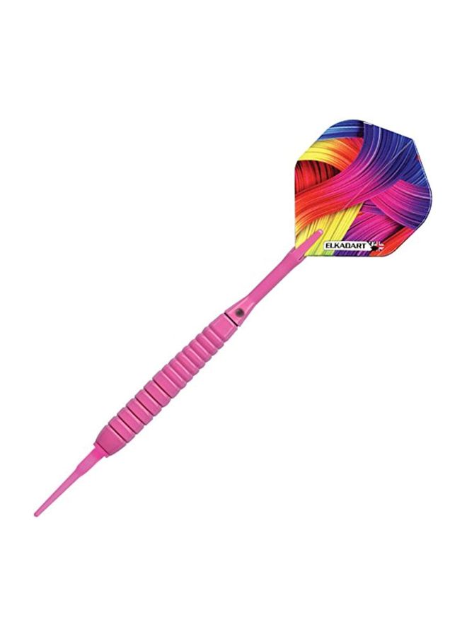 3-Piece Neon Tip Darts With Travel Case