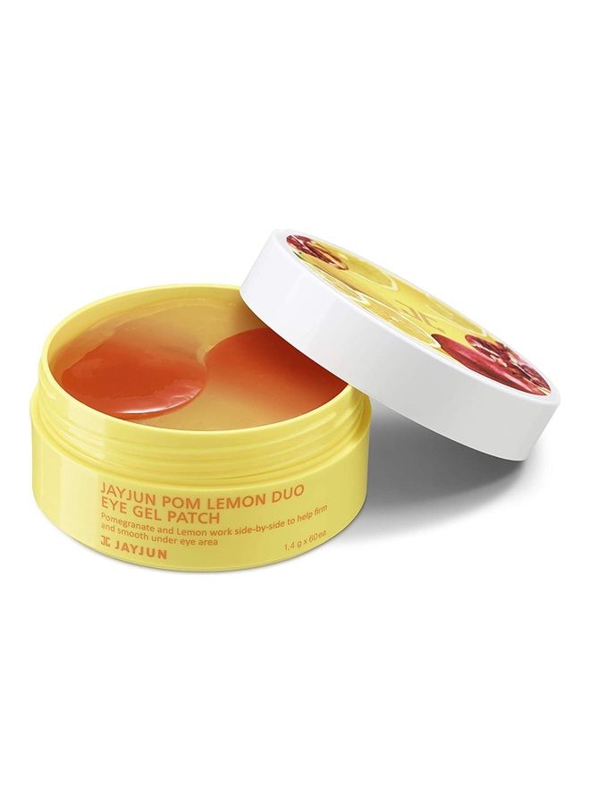 Pom Lemon Duo Eye Gel Patch Yellow 84grams
