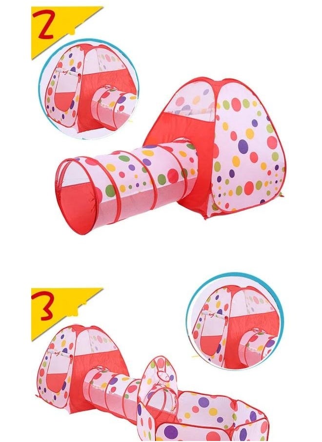 Ball House ，Ball Pit Play Tent,Kids Tents/Pop Up Play Tent Play Tents House Indoor and Outdoor Children Kid Tent Beach Tent Playhouse Zipper Storage Case for Boys Girls Toddler