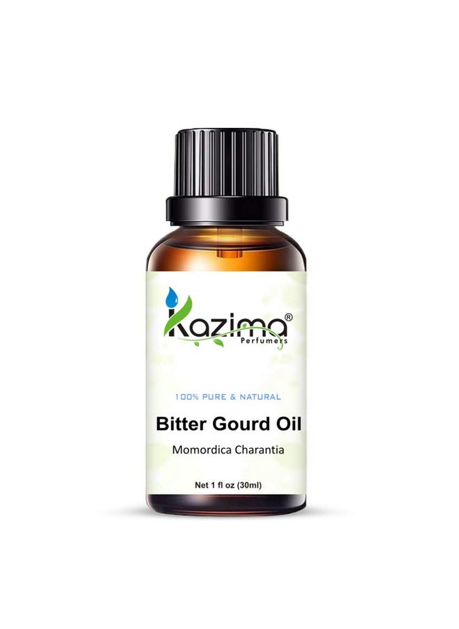 Bitter Gourd Cold Pressed Carrier Oil - 100% Pure Natural & Undiluted For Skin Care & Hair Care (30Ml)