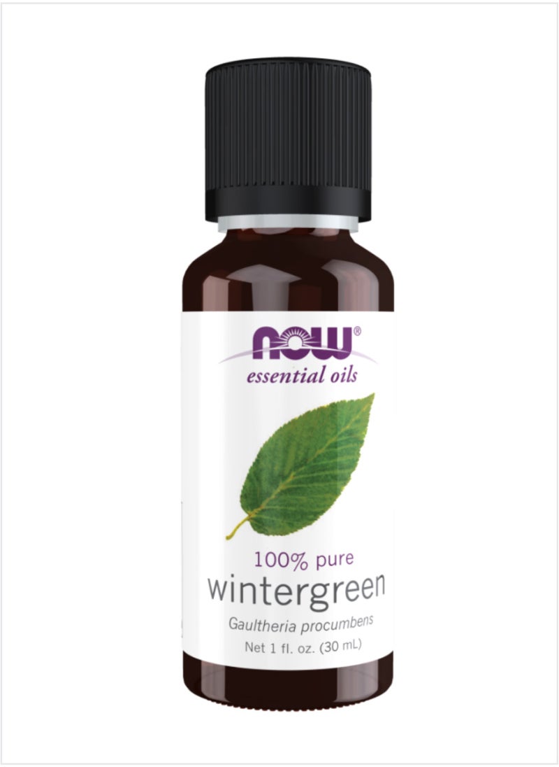 Now Essential Oils 100% Pure Wintergreen Oil – 30ml Bottle