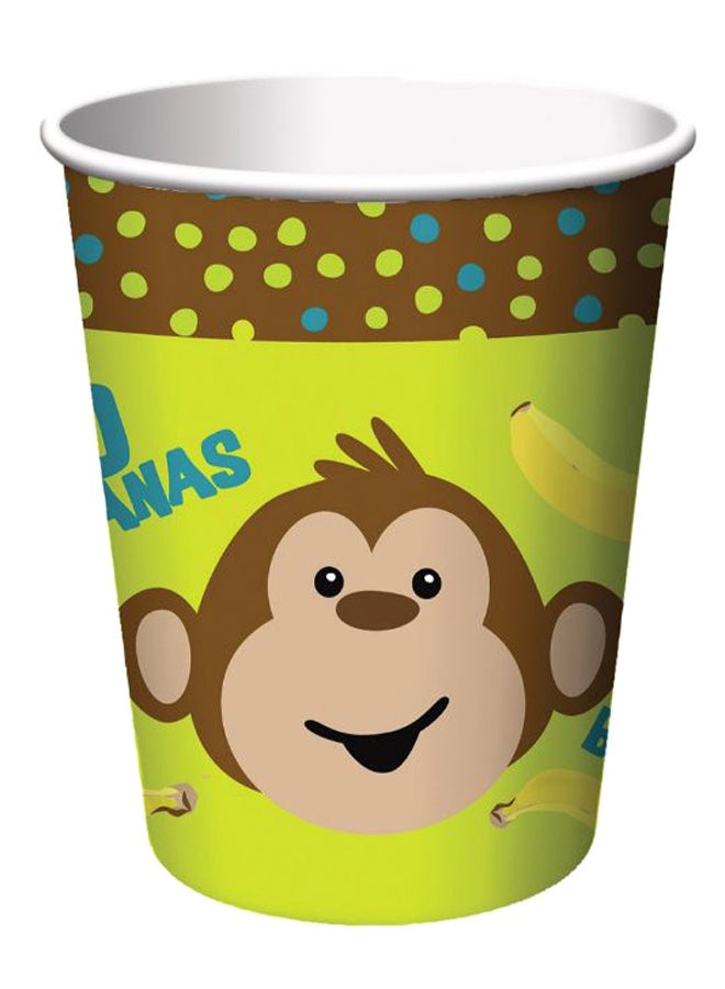 Monkey Themed Paper Drink Cup