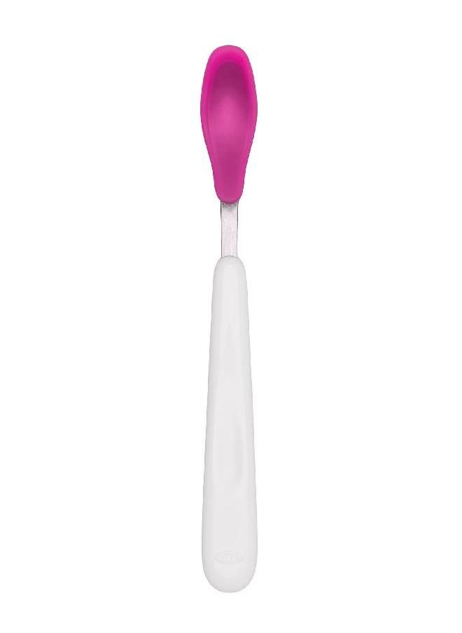 OXO Tot On-the-Go Feeding Spoon with Travel Case - Pink