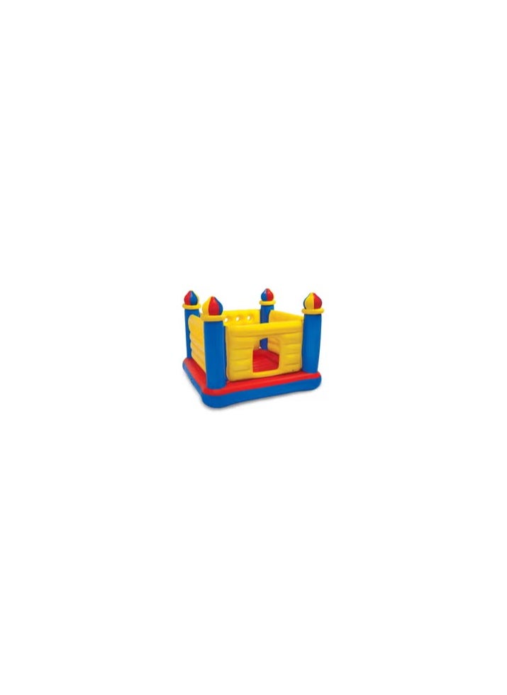 Jump-O-Lene Inflatable Bouncer Castle House 1.75m x 1.75m x 1.35m