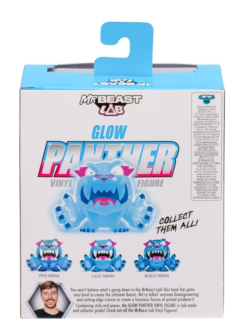 MR Beast Lab Vinyl Figure - Glow Panther