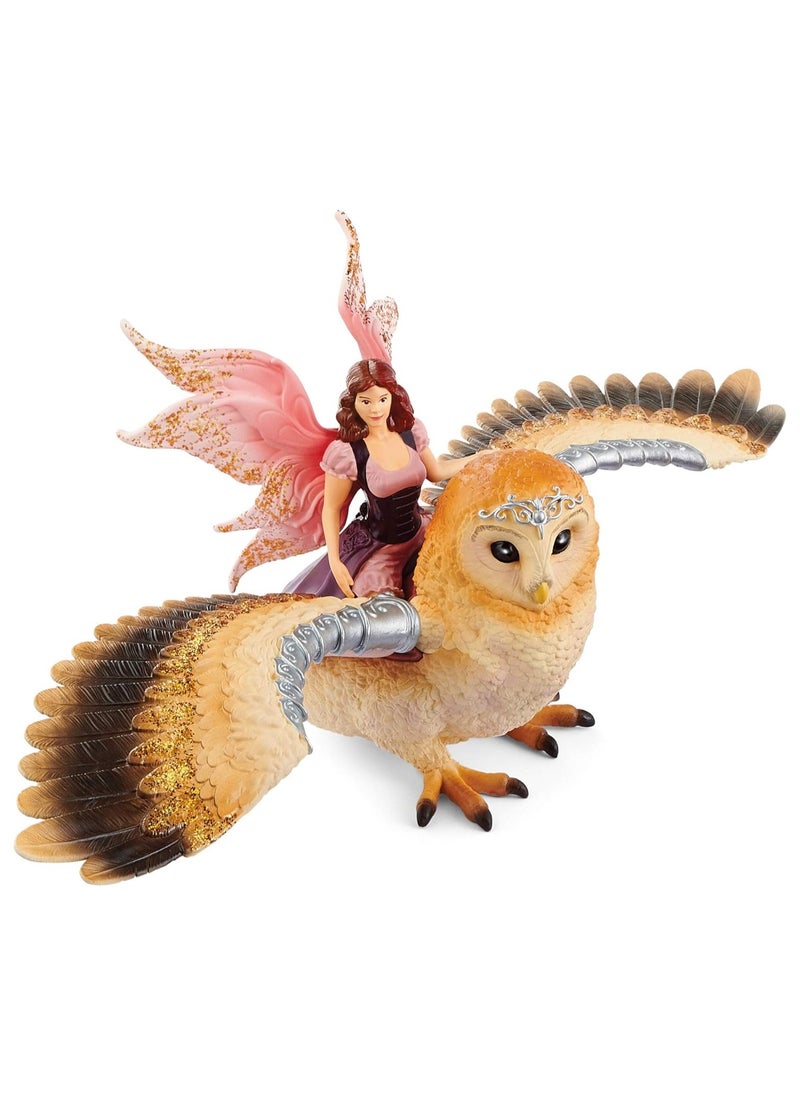 Schleich- Fairy in Flight on Glam Owl