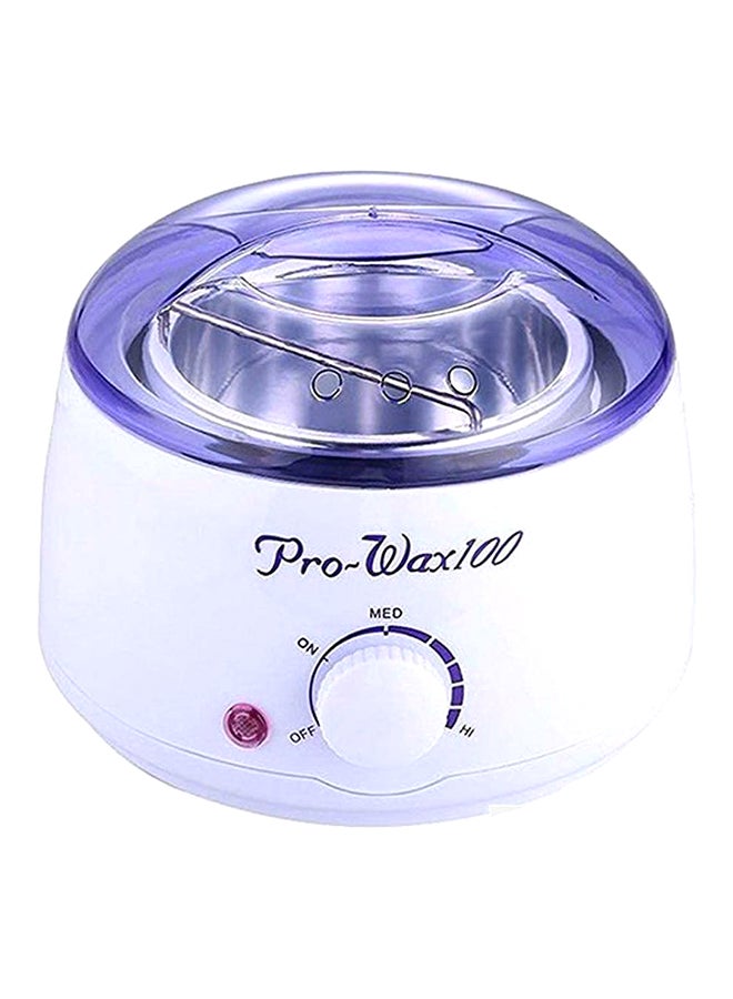 Wax Warmer Hair Removal Heater With Wax Beans And Applicator Stick Multicolour