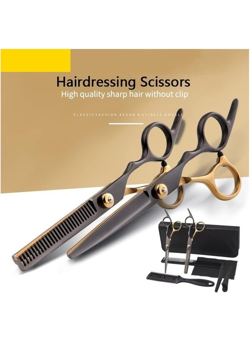 9-Piece Hair Cutting Scissors Set