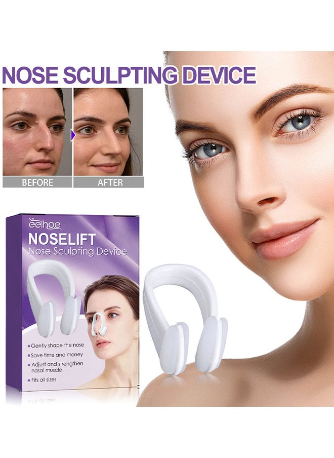 Noselift Nose Sculpfing Device, With 10 Minutes Of Daily Use, Takes On Loose Cartilage And Skin On The Nose's Tip, Giving You A Firmer And More Youthful Appearance, Comfortable And User-Friendly