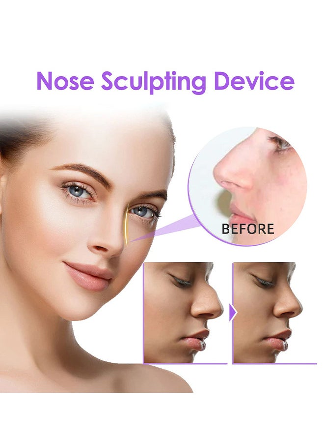 Noselift Nose Sculpfing Device, With 10 Minutes Of Daily Use, Takes On Loose Cartilage And Skin On The Nose's Tip, Giving You A Firmer And More Youthful Appearance, Comfortable And User-Friendly