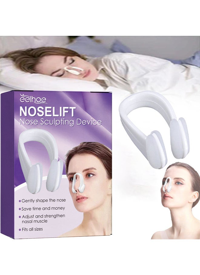 Noselift Nose Sculpfing Device, With 10 Minutes Of Daily Use, Takes On Loose Cartilage And Skin On The Nose's Tip, Giving You A Firmer And More Youthful Appearance, Comfortable And User-Friendly