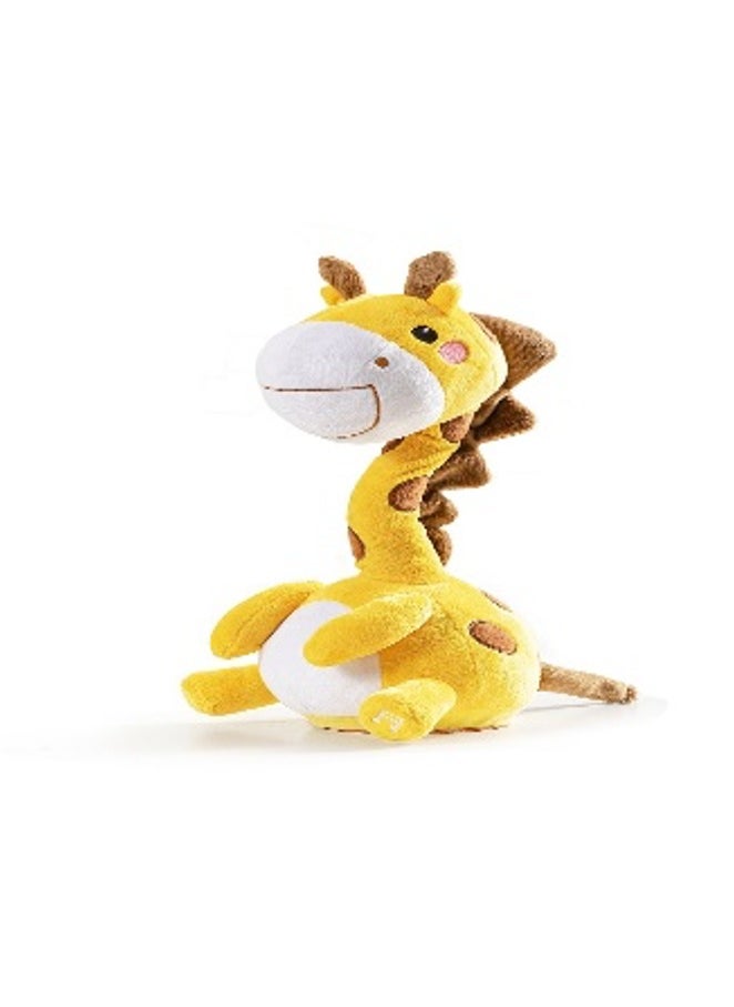 Plush Giraffe Toy Soft Stuffed Animal for Babies and Kids Yellow Safari Themed Cuddly Companion