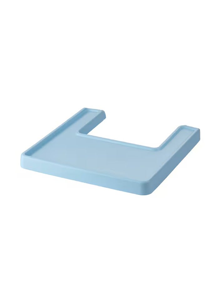 Highchair tray, light blue