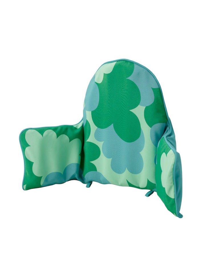 Supporting cushion and cover, multicolour