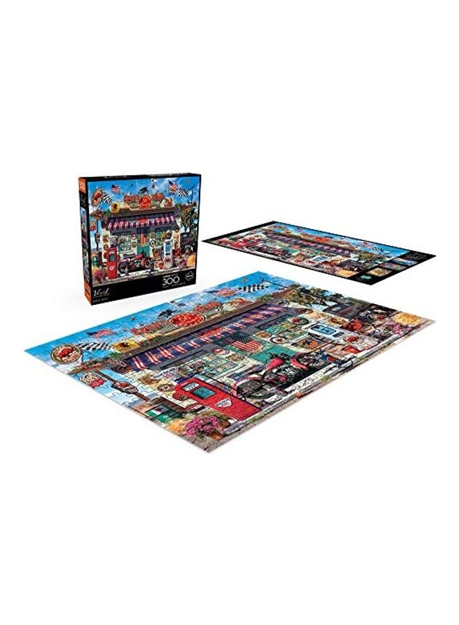 300-Piece Earl's Auto Jigsaw Puzzle Set 21.25x15inch