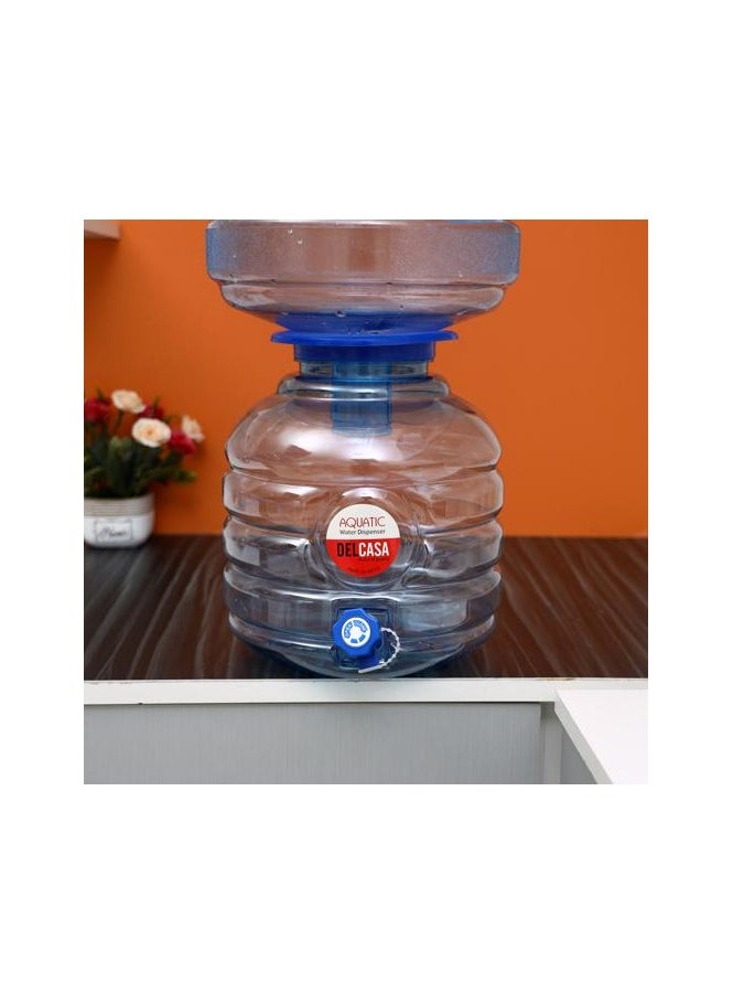 Plastic Water Dispenser for 20-Litre Bottle – Manual Bottom Loading, Heavy Duty and Durable, Ideal for Home, Kitchen, or Office Use