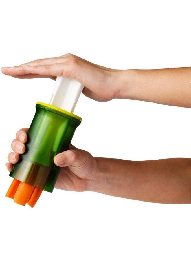 Quick Stick Snack Slicer Green 2.5 x 2.5 x 6.5inch