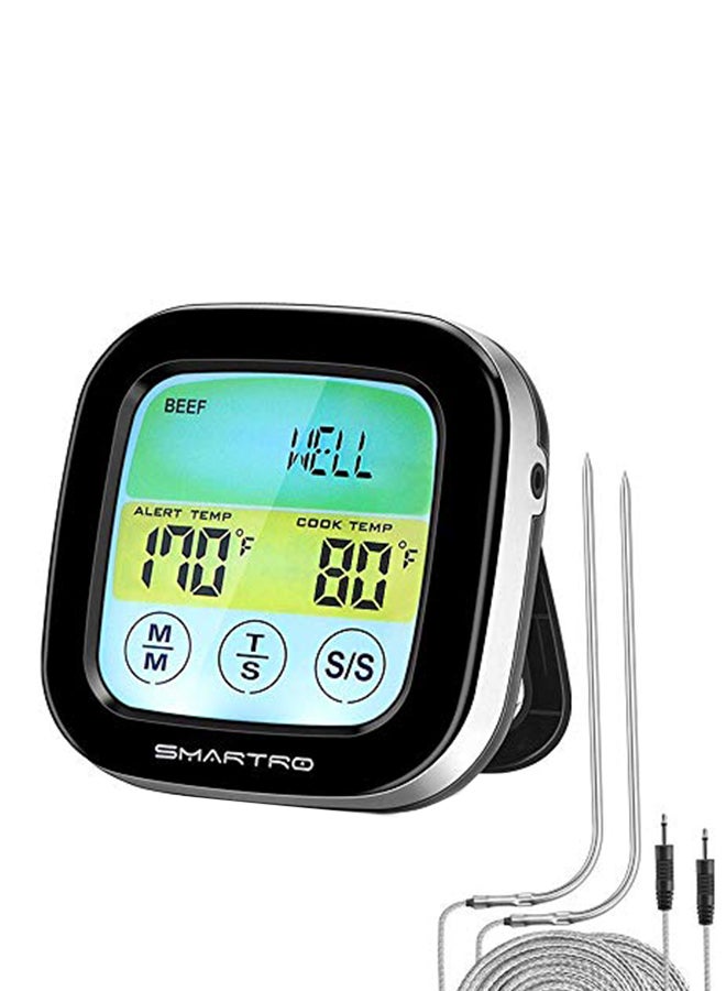 Digital Instant Read Meat Thermometer Black