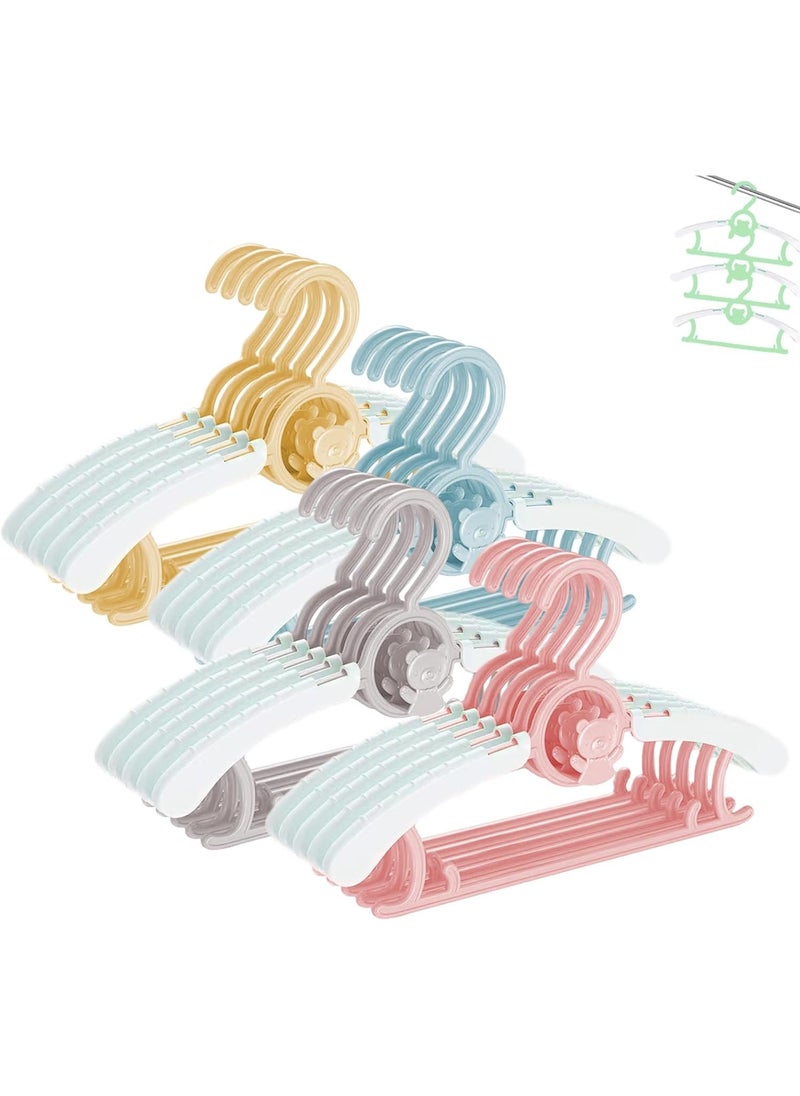 60 Pieces-Baby Clothes Hangers Nonslip Children Coat Hangers Plastic Nursery Hangers With Notched Shoulder For Babies Toddlers Kids Clothes Hanger,suit hanger