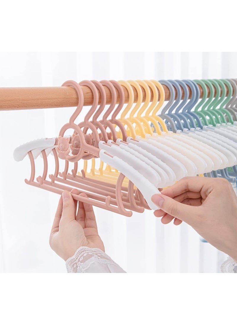 60 Pieces-Baby Clothes Hangers Nonslip Children Coat Hangers Plastic Nursery Hangers With Notched Shoulder For Babies Toddlers Kids Clothes Hanger,suit hanger