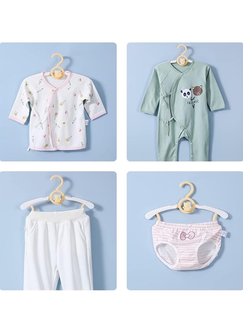 60 Pieces-Baby Clothes Hangers Nonslip Children Coat Hangers Plastic Nursery Hangers With Notched Shoulder For Babies Toddlers Kids Clothes Hanger,suit hanger