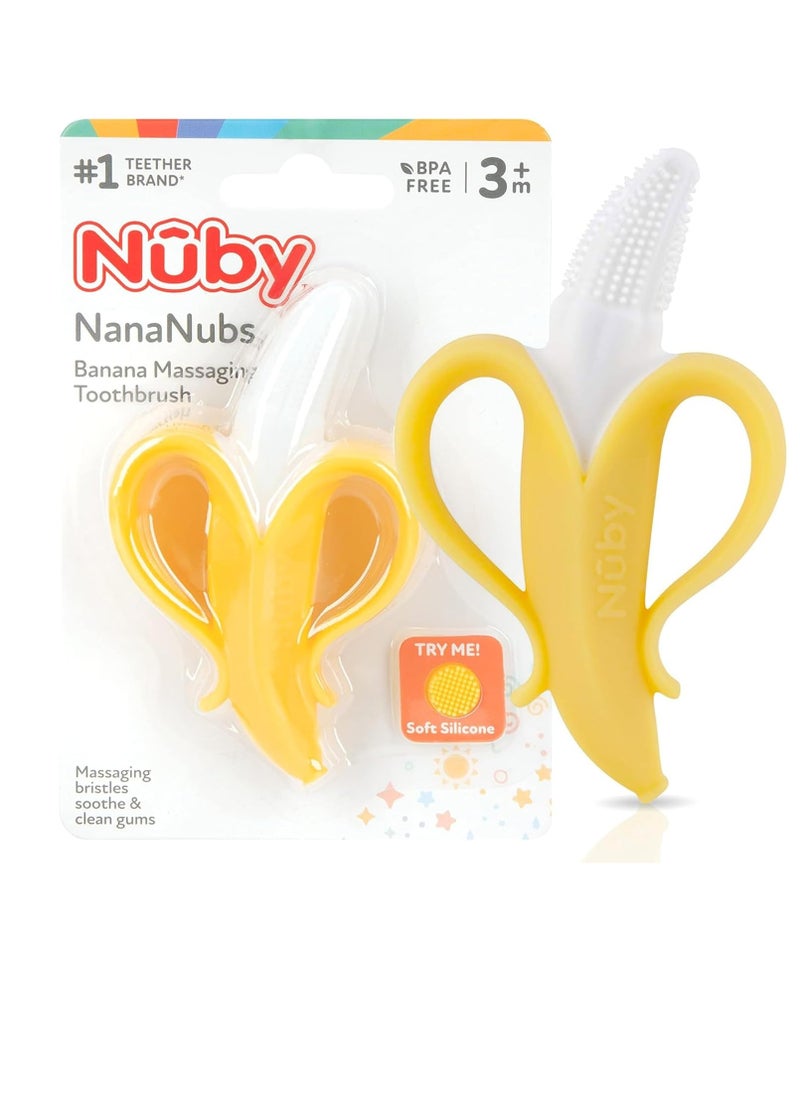 Nuby Nananubs Banana Massaging Toothbrush