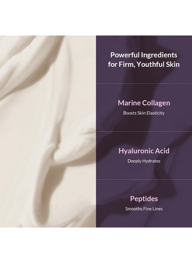 Collagen Line. Collagen Power Firming Enriched Cream, Korean Skincare, Wrinkle Care, Firm Skin, Anti Aging (1.69 Fl Oz)