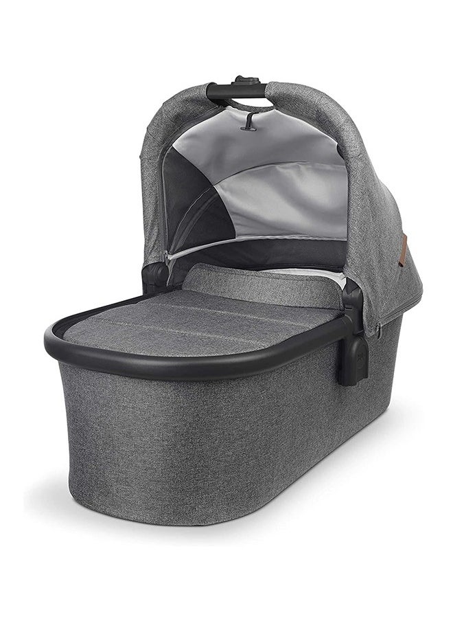 Vista V2 Convertible Stroller Grey Son Charcoal Melange With Carbon Frame And Saddle Leather, Durable And Stylish Double Stroller