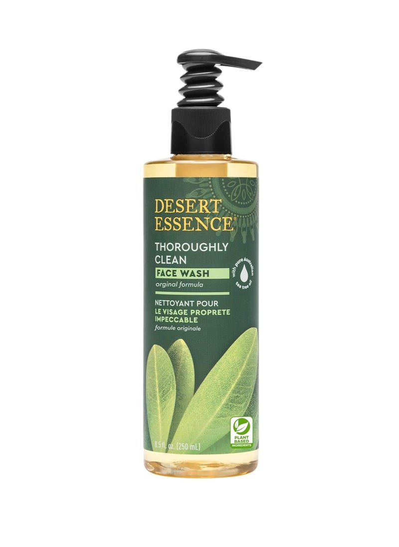 Desert Essence Thoroughly Clean Face Wash 8.5 fl oz 250mL