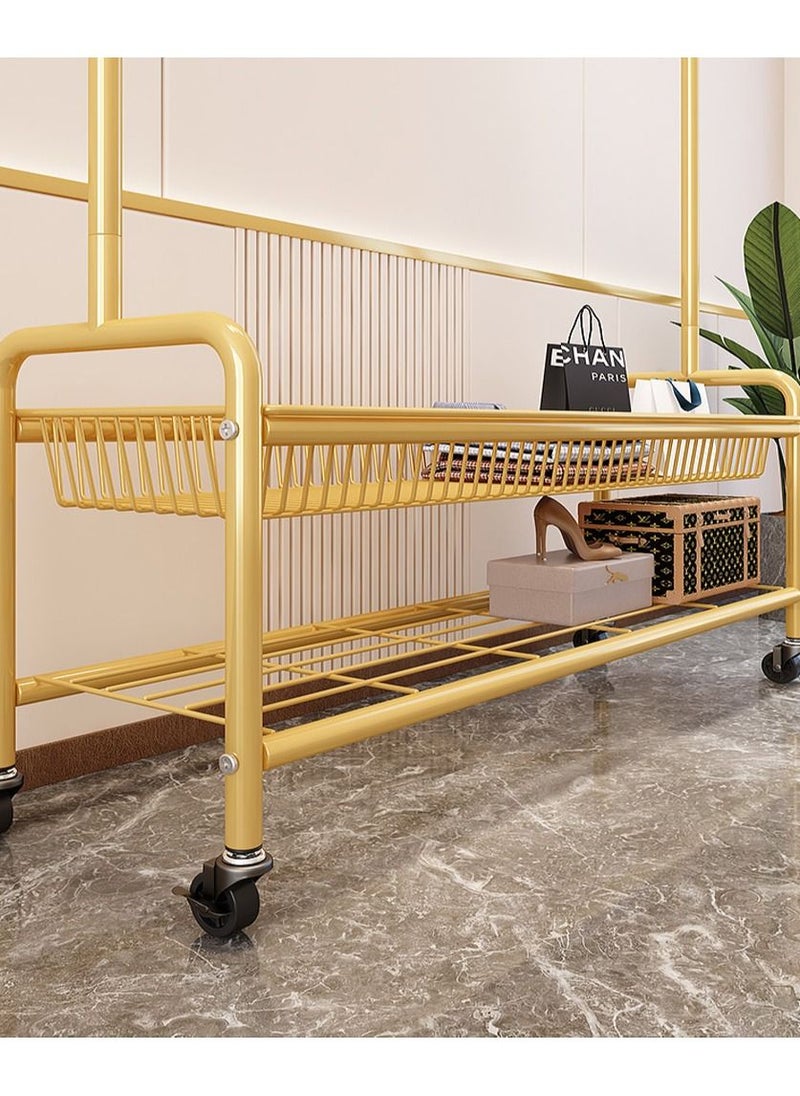 Clothes Organizer And Holder Coated Metal Rack