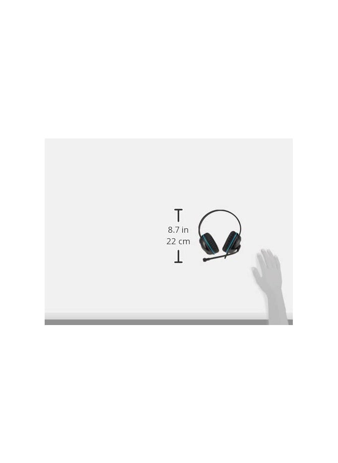 NC-455VM USB Over-Ear Stereo USB Headset with In-line Volume and Mute Controls