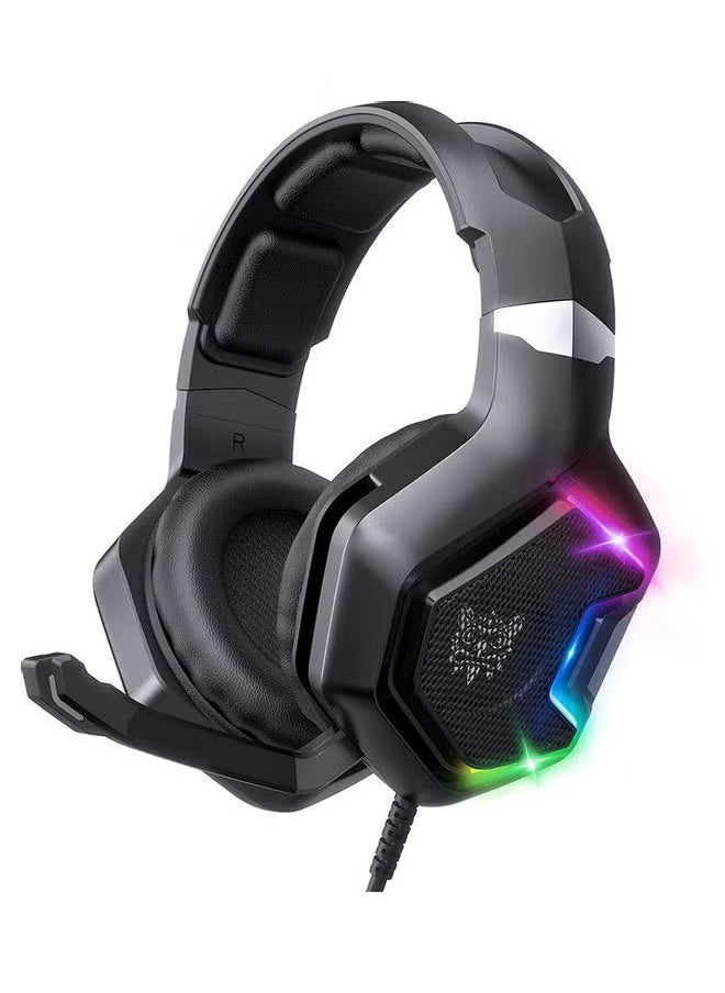 K10 Pro Wired Stereo Gaming Headset With Microphone