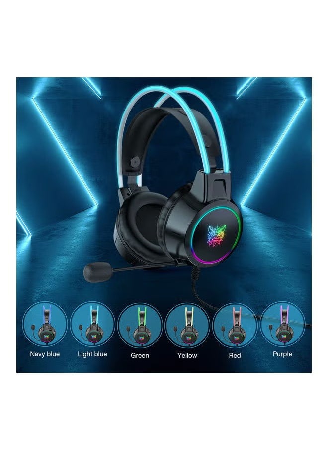 X15 Pro Wired PC Gaming Headphone with Mic and LED Light