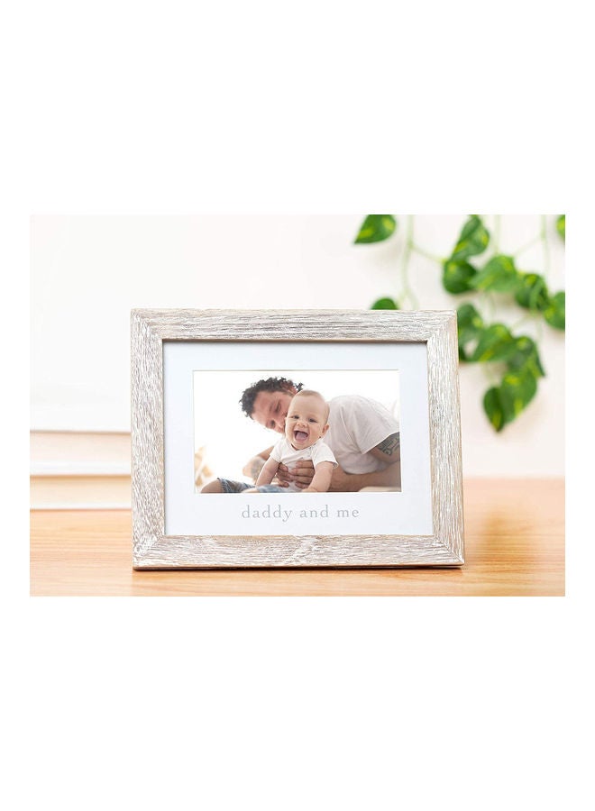 Daddy And Me Keepsake Rustic Picture Frame