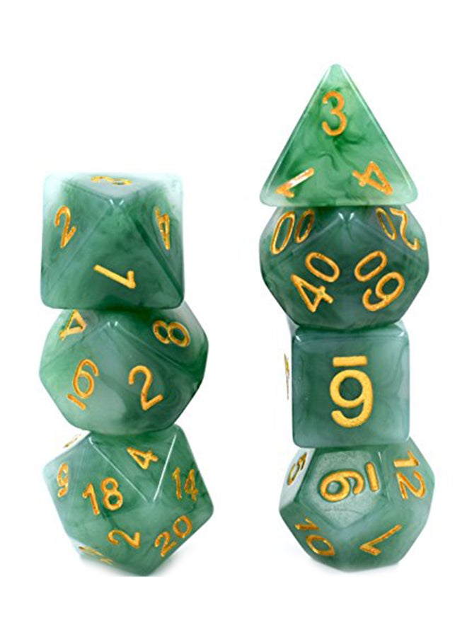 7-Pice Polyhedral Gaming Dice Set