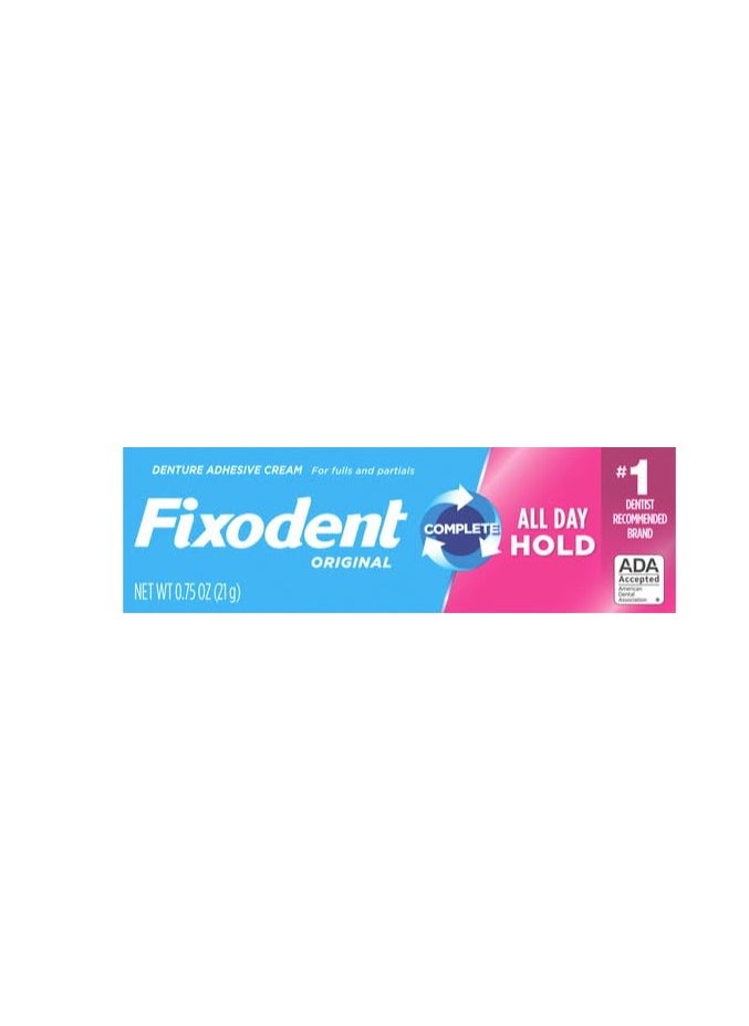 Fixodent Complete Original Denture Adhesive Cream, 0.75 oz