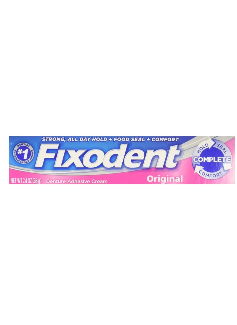 Fixodent 83515968 Denture Adhesive 9.6 oz. 4 Pack